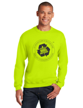 Gildan Heavy Blend Crewneck Sweatshirt Safety Colors